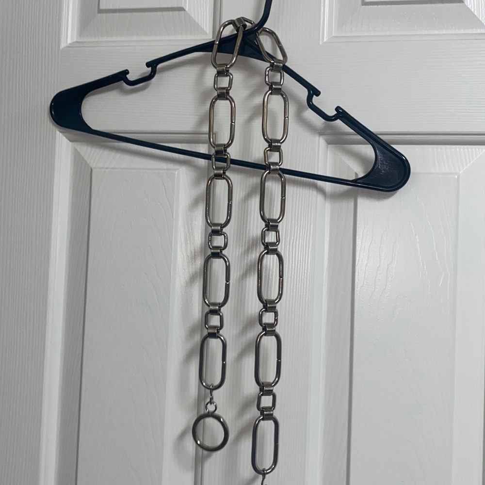 Gold Chain Link belt - vintage